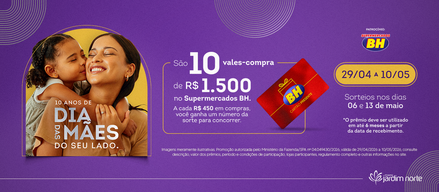 Dia das mães 2026