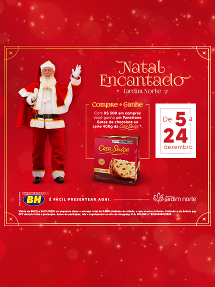 Natal 2025 Shopping Jardim Norte